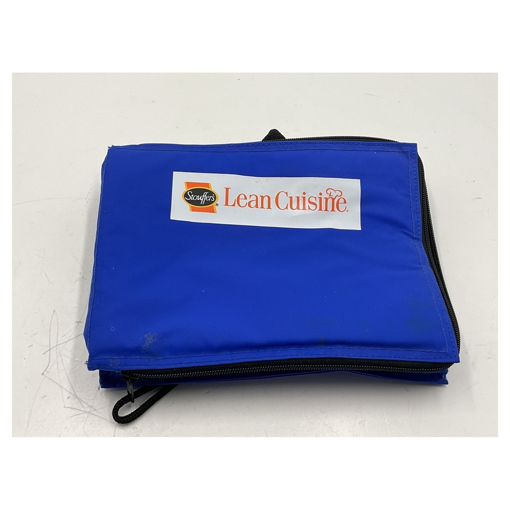 Lean Cuisine Stouffer's Insulated Lunch Box Cooler Bag Blue‎ Promotional Innovon